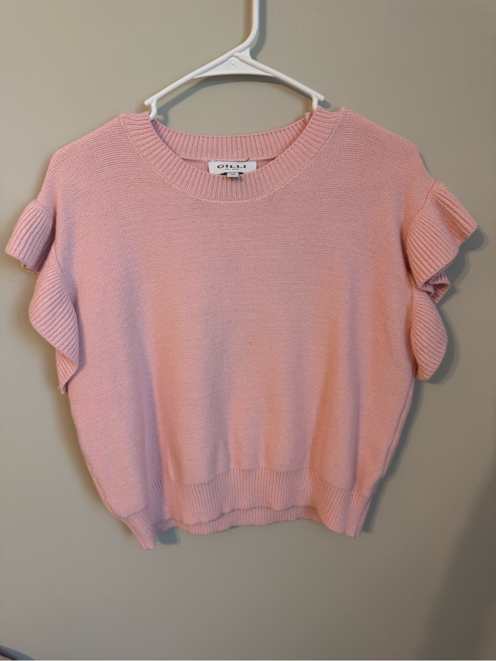 Gilli Pink Ruffle Shirt - Picture 1 of 3